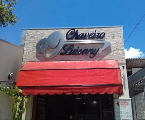 Letra Caixa Chaveiro